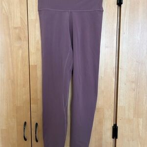 Women's High-Waisted Purple Leggings